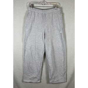 Alo Yoga Renown Heavy Weight Sweatpants Fleece Womens Size Large Gray Excellent